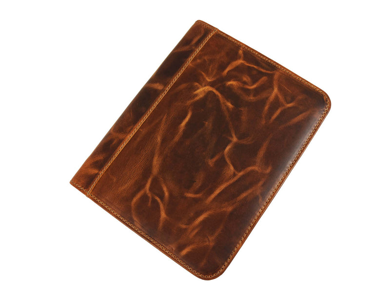 Tolredo Leather Travel Organizer - Caramel Brown