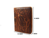 Tolredo Leather Travel Organizer - Caramel Brown