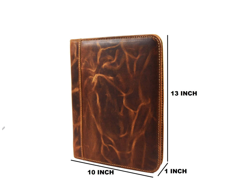 Tolredo Leather Travel Organizer - Caramel Brown