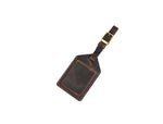 Retro Leather Luggage Tags - Suitcase Id Labels