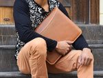Tolredo Leather Travel Organizer - Tawny Brown