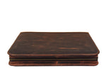 Caraquet Leather Travel Organizer -  Walnut Brown