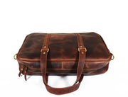 Fairfield Leather Briefcase - Walnut