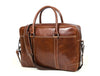 Hayward 17" Leather Office Bag - Cinnamon Tan