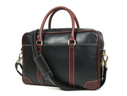 Reeds Leather Office Bag -  Raven Black