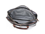 Reeds Leather Office Bag -  Raven Black