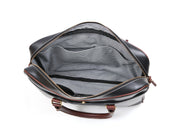 Reeds Leather Office Bag -  Raven Black