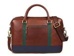 Tolredo Leather Leather Office Bag - Caramel Brown