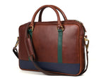 Tolredo Leather Leather Office Bag - Caramel Brown