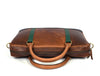 Tolredo Leather Leather Office Bag - Caramel Brown