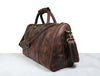 Leather Travel Bag - Walnut Brown