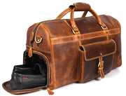 Souris Leather Travel Bag