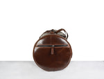 Iowa Leather Weekender Bag -  Umber Brown