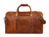 Walton Leather Travel Bag -  Caramel Brown