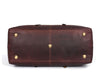Tolredo Leather Canvas Duffel Bag - Green.