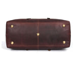 Tolredo Leather Canvas Duffel Bag - Green.
