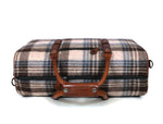 Manchester Leather & Tweed Duffle Bag