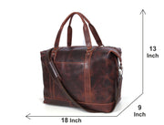 Manhattan - Leather Duffle Bag