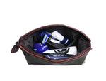 Killeen Leather & WaxCan Toiletry Bag -  Fossil Green