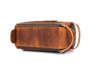 Winston Leather Toiletry Bag – Durable & Stylish Travel Case