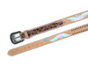 Tolredo Leather Womens fashionable Belts – Coffee  (WBLT- 537-A)