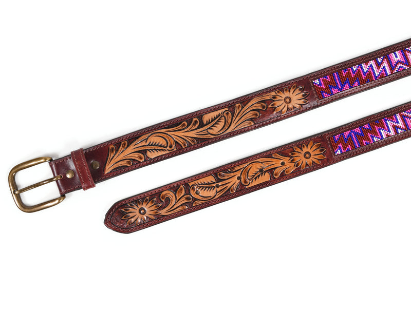 Tolredo Leather  Belts For Women – Brown