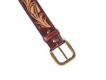 Tolredo Leather  Belts For Women – Brown