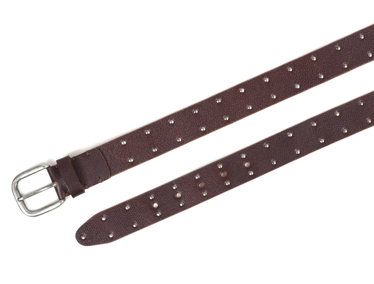 Tolredo Leather Womens fashionable Pin Buckle Belts – Dark Brown (WBLT- 543)