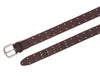 Tolredo Leather Womens fashionable Pin Buckle Belts – Dark Brown (WBLT- 543)