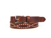 Tolredo Leather Womens fashionable Pin Buckle Belts – Dark Brown (WBLT- 544)