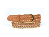 Tolredo Leather Womens fashionable Pin Buckle Belts – Dark Brown (WBLT- 546)
