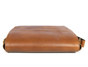 Hudson Leather Messenger Bag - Desert Tan