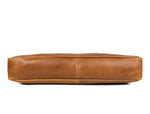 Spruce Leather Messenger Bag - Tawny Brown